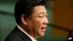 中国领导人习近平(2015年9月28日资料照片)