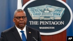 资料照片：美国国防部长劳埃德·奥斯汀。