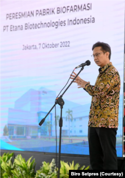 Menteri Kesehatan Budi Gunadi Sadikin mengatakan pihaknya akan melakukan transformasi di bidang kesehatan, khususnya dalam obat-obatan. (Foto: Biro Setpres)