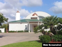 Victoria Islamic Center in Victoria, Texas before it was gutted by fire.