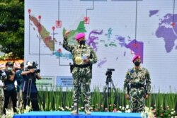 Kepala Staf TNI Angkatan Laut Laksamana TNI Yudo Margono. (Twitter/@_TNIAL_)