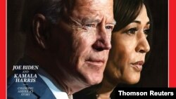 Džo Bajden i Kamala Haris na naslovnici Tajmovog izdanja sa izborom ličnosti godine.