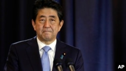 日本首相安倍晋三（资料照）