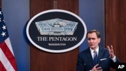 존 커비 미국 국방부 대변인.