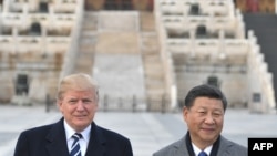 特朗普和习近平在紫禁城