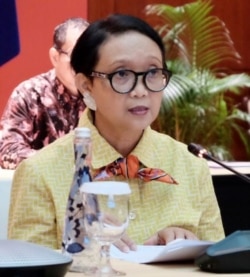 Menlu RI Retno Marsudi (courtesy: Kemlu RI)