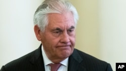 美国国务卿蒂勒森(资料照片)