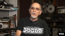 Record producer and musician Rock Romano. (G. Flakus/VOA)