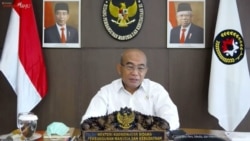 Menko PMK Muhadjir Effendy. (VOA)
