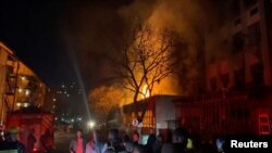 Gobarar ta garin Johannesburg a Afirka ta Kudu 