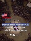 Pemakaman Presiden Amerika Serikat: Dibawa ke Ibu Kota, Lalu 'Pulang Kampung'