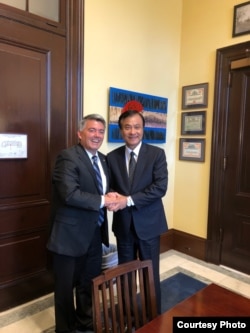 台湾立法院长苏嘉全拜会美国联邦参议院外交委员会亚太小组主席加德纳Cory Gardner (台湾驻美代表处)