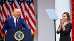 Predsednik Tramp u Beloj kući je saopštio da je sudija Ejmi Koni Beret njegov kandidat za novog sudiju Vrhovnog suda, posle smrti Rut Bejder Ginzberg, 26. septembra 2020.