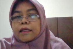 Haris Retno Susmiyati, pakar Hukum Universitas Mulawarman, Samarinda, Kalimantan Timur, dalam tangkapan layar.