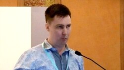 Peneliti AIPJ,Jordan Newton. (Foto: VOA/Nurhadi Sucahyo)