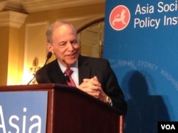 李侃如，布鲁金斯学会资深研究员（美国之音 莉雅拍摄）