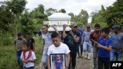 Sahrana sedmogodišnje migrnatkinje iz Gvatemale