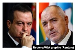 Ministar spoljnih poslova Srbije Ivica Dačić i premijer Bugarske Bojko Borisov, ilustrativna fotografija