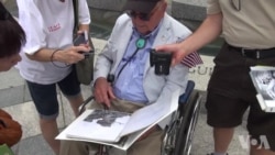 华盛顿以质朴方式纪念二战胜利70周年