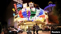 澳门夜景 (路透社资料照)