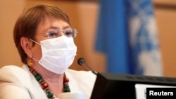 Komisaris Tinggi Hak Asasi Manusia PBB, Michele Bachelet 