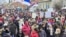 Studentski protest u Vršcu održab je pod sloganom "Iz Banata iz inata" (foto: FoNet)