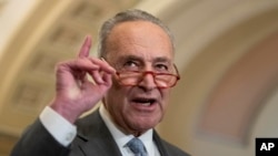 Ketua fraksi minoritas di Senat Amerika, Senator Chuck Schumer 