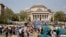 Columbia Üniversitesi kampüsünde günlerce süren İsrail'i protesto eylemleri yapıldı.