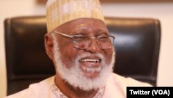 Abdulsalam Abubakar Tsohon Shugaban Kasar Najeriya.