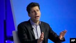 Sam Altman pada KTT CEO Kerja Sama Ekonomi Asia-Pasifik (APEC), Kamis, 16 November 2023, di San Francisco. (Foto: AP)