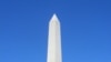 工程人员将攀援而下检修华盛顿纪念碑