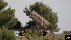 部署在迦密山的以军爱国者导弹。（资料照）