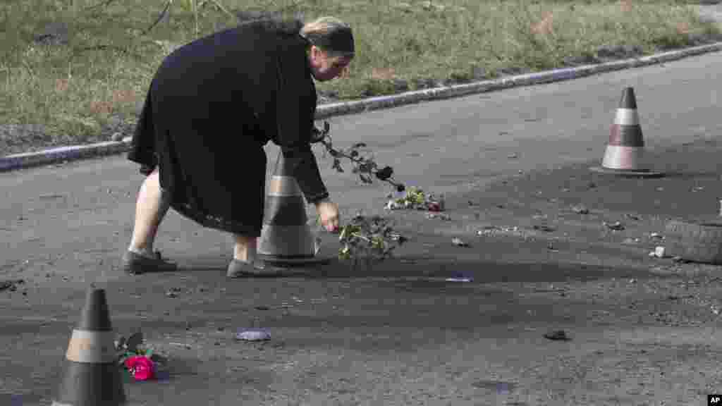 Mariupol, Ukraine, Oktoba 15, 2014.