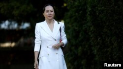 资料照：华为公司首席财务官孟晚舟