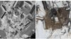 FILE - Satellite images of nuclear complex in Yongbyon, North Korea, Sept. 20, 2011 and Feb. 3, 2012. (DigitalGlobe)