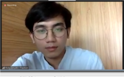 Manajer riset di Traction Energy Asia, Ricky Amukti, dalam tangkapan layar. (Foto: VOA/Nurhadi Sucahyo)