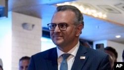 Masad Bulos u Derbornu, Mičigen, 1. novembar, 2024.(Foto: AP/Julia Demaree Nikhinson)