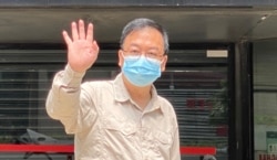 六四未经批准集结案获准缓刑的其中一名被告、支联会前常委张文光（美国之音/汤惠芸）