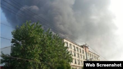 中国浙江省丽水市经济开发区南明化工厂发生爆炸现场照片 （网络照片）