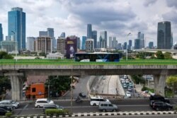 Suasana lalu lintas di Ibu Kota Jakarta di tengah pandemi COVID-19 (foto: dok).