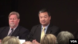 Leroy Chiao, a former NASA astronaut. (G. Flakus/VOA)