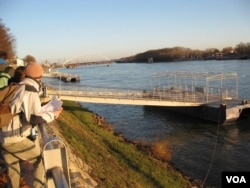 流经斯洛伐克首都布拉迪斯拉发的多瑙河。