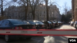 Vozni park ispred Predsjedništva BiH