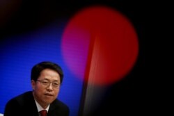 资料照：中国国务院港澳办副主任张晓明