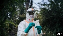 Mosali ya ministère ya Santé na Goma, Nord-Kivu, 31 mars 2020.