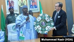 Jekadan Amurka a Najeriya Mr. Richard M. Mills Jr.