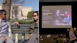 កិច្ចសន្ទនា VOA៖ ការ​បញ្ចាំង​ខ្សែភាពយន្ត ‘Meeting with Pol Pot’
ឬ «ការណាត់ជួប​ជាមួយ​ ប៉ុល ពត» នៅទីក្រុងញូវយ៉ក​