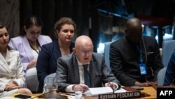 바실리 네벤쟈 유엔 주재 러시아 대사.