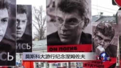 莫斯科大游行纪念涅姆佐夫