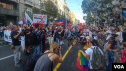 Arhiva - Beograd Prajd 2019, u Beogradu, 15. Sept. 2019. (Photo: Veljko Popovic, VoA)